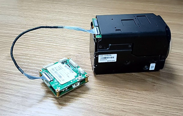 SONY FCB-EV9520L 搭配 MIPI網(wǎng)絡(luò)控制板