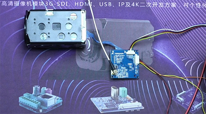 SONY FCB-CV7520/FCB-EV7520搭配HD-SDI編碼控制板二次開(kāi)發(fā)解決方案