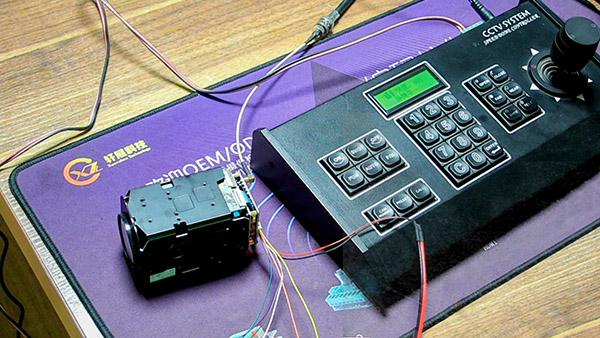 SONY一體化攝像機(jī)連接485