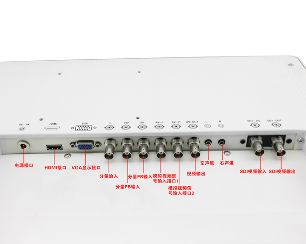 醫(yī)療專用監(jiān)視器VRS-M2201SD背面